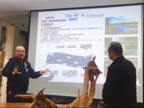 美籍华人李百炼院士赴宜都侨企指导水生态修复