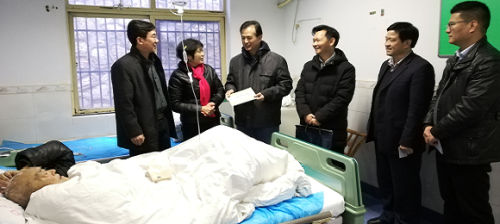 省侨联赴宜都看望慰问重病侨属孔繁靖