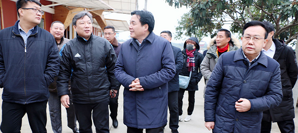 中华环境保护基金会理事长徐光考察侨企湖北水生态公司
