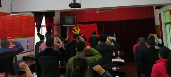 荆门市侨联“党员主题活动日”走进包联社区