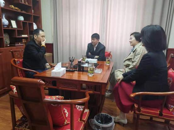 孝南区侨联开展走访调研推动主题教育活动往实里走