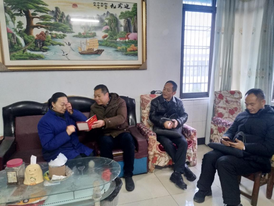 宜昌市侨联赴宜都开展春节慰问
