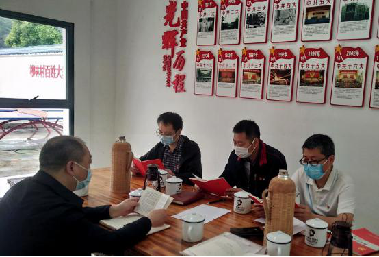 宜昌市侨联开展“决胜脱贫攻坚，党员带头实干”  主题党日活动