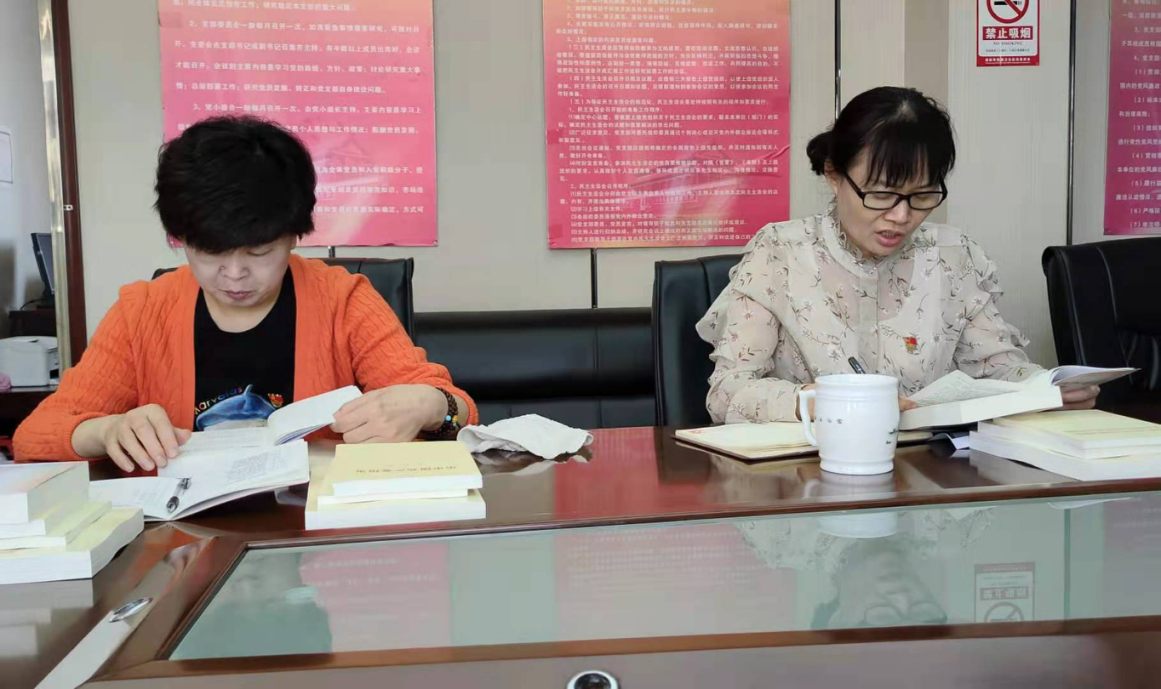 樊城区侨联举办学党史读书交流分享会