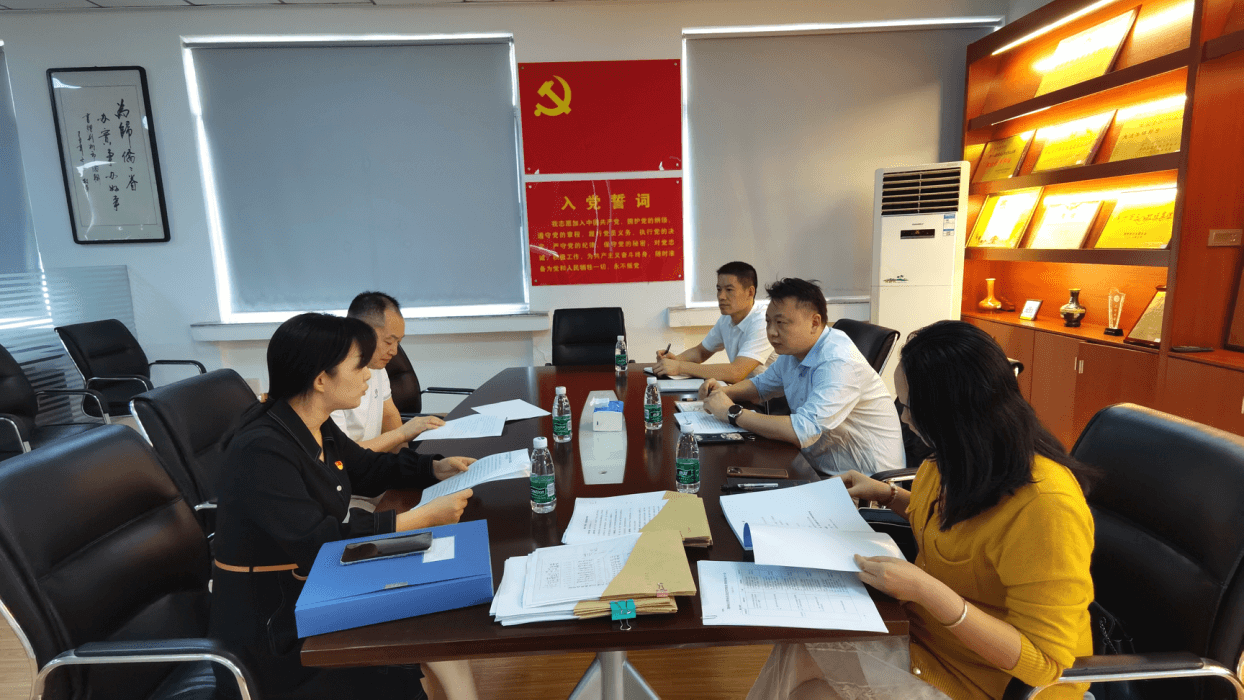荆州市委文明办到荆州市侨联 开展文明创建届中测评工作