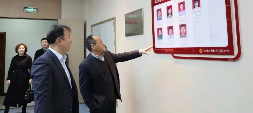 省侨联副主席侯继文走访调研武汉市侨联