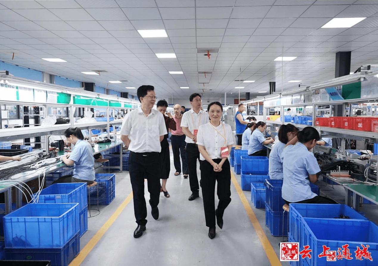 通城县侨联协助开展政协委员调研考察侨企活动