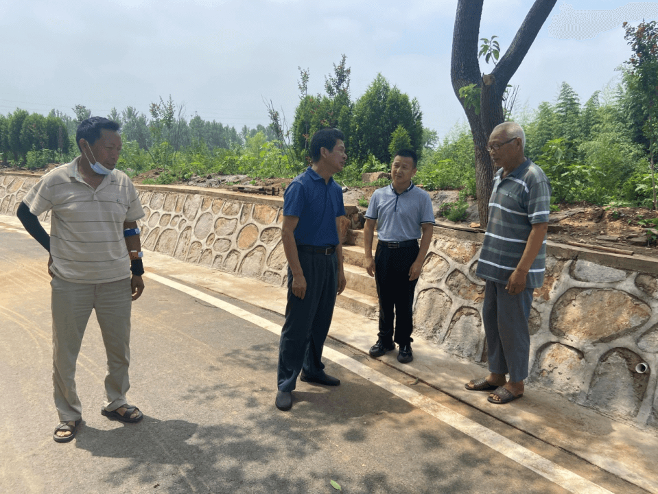 应城市委常委、统战部长沈渊赴侨联乡村振兴驻点村走访调研