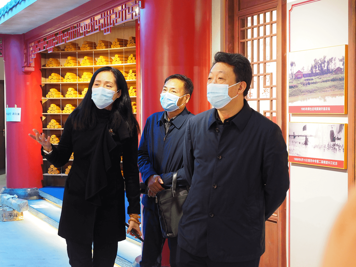 施政主席到黄冈侨资侨属企业调研 并宣讲党的二十大精神