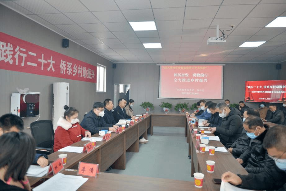 “践行二十大 侨系乡村助振兴”——武汉市侨联界别政协委员走进东山村