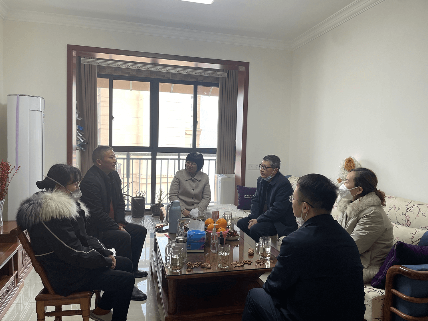 宜昌市侨联走访慰问点军区侨眷