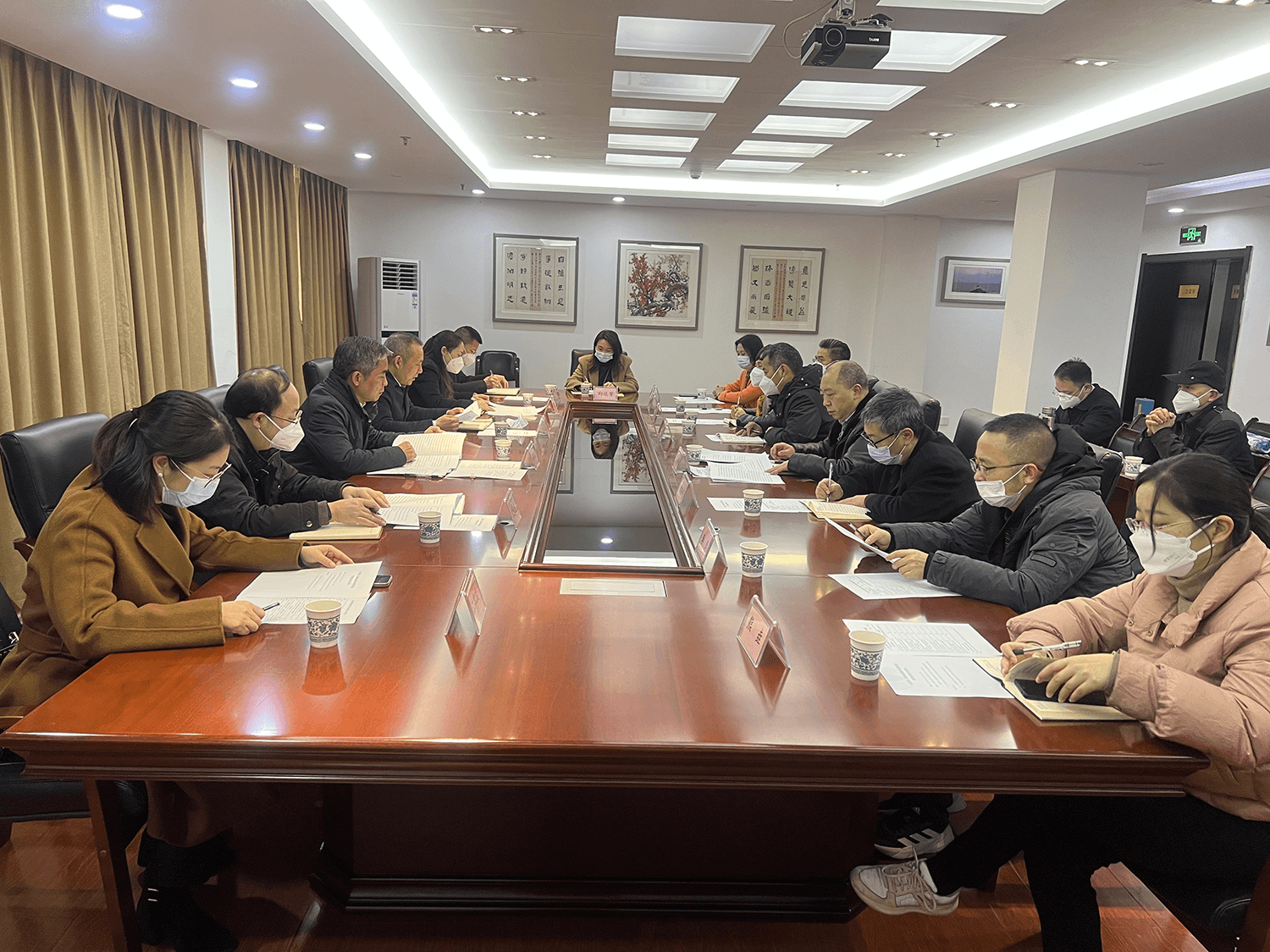 宜昌市委第三巡察组在市侨联召开巡察反馈会议