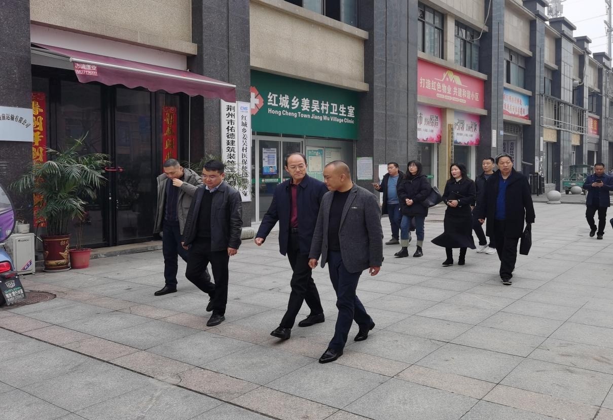 荆州市侨联主席罗进到监利市开展调研