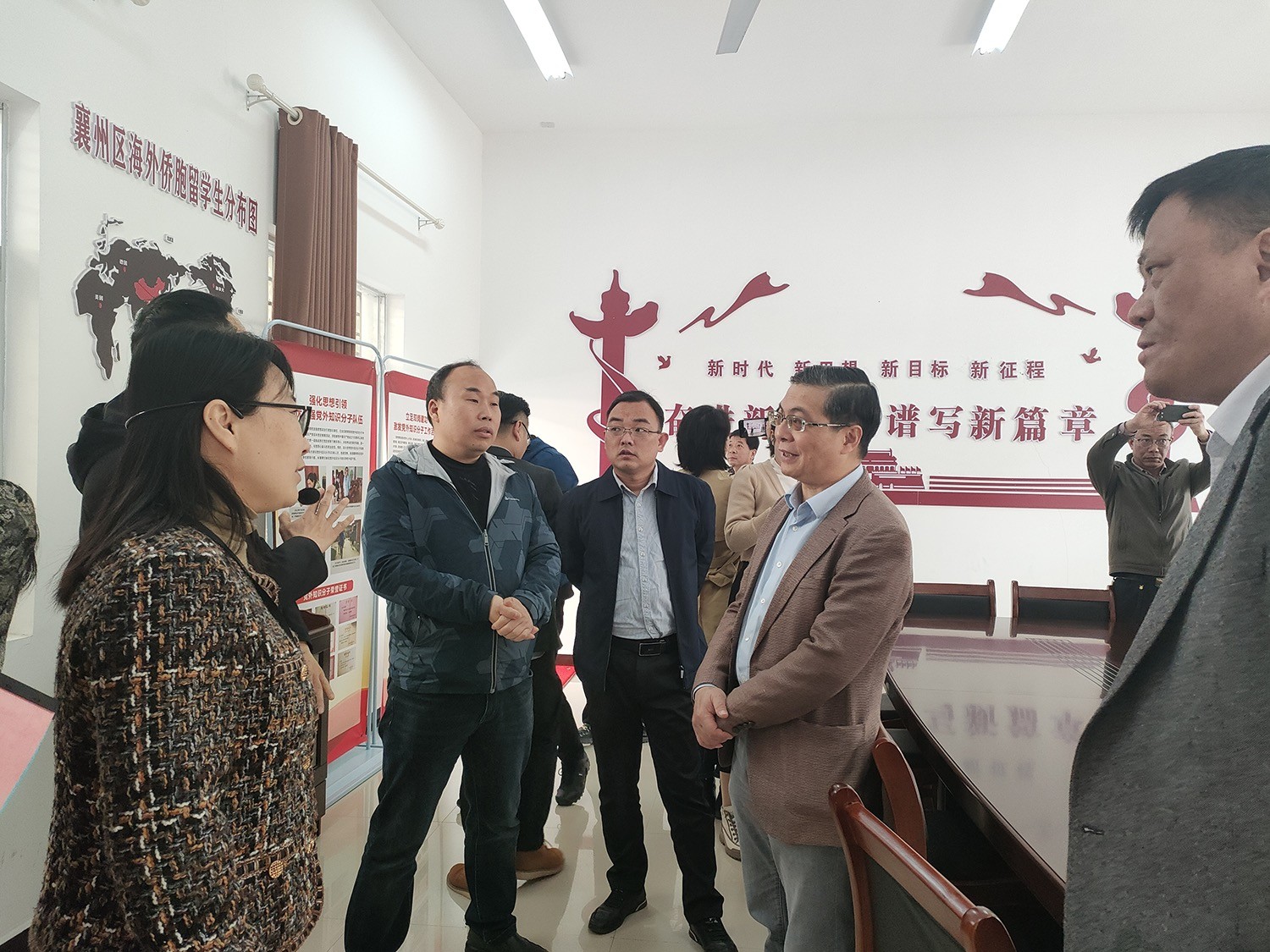黄石市侨联来襄阳市襄州区考察调研