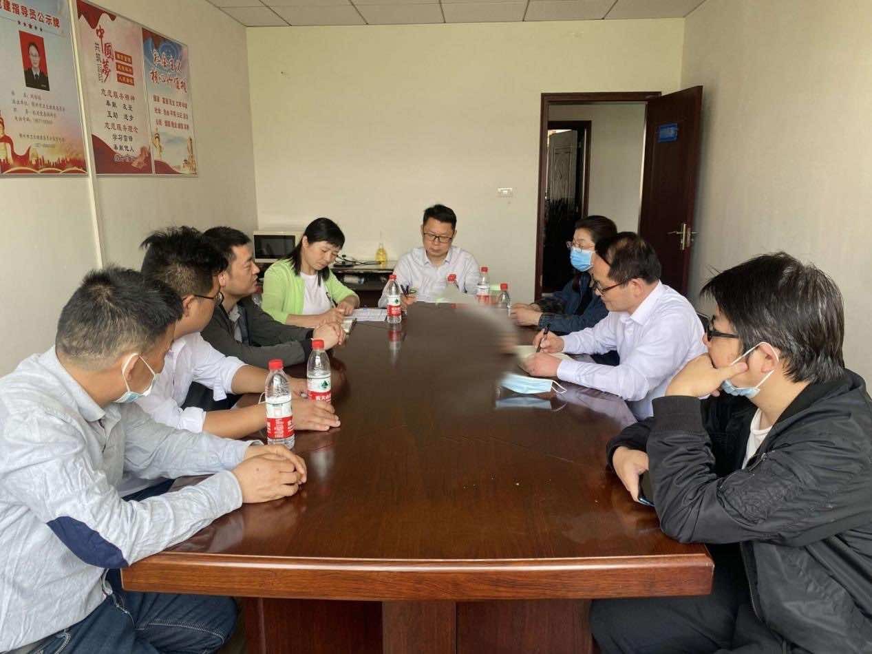 鄂州市侨联主席冯俊杰调研鄂城区侨资企业