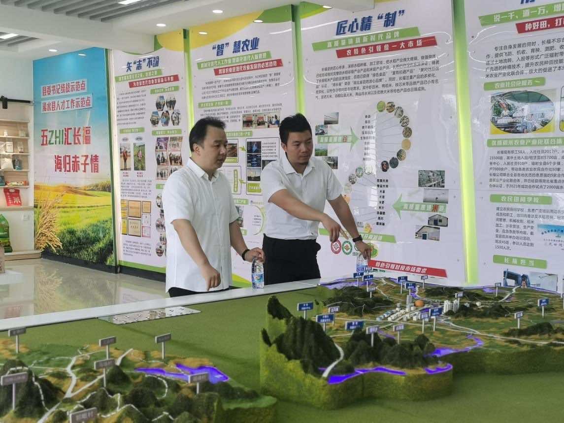 湖北省侨联党组成员、副主席侯继文 赴浠水县开展调研