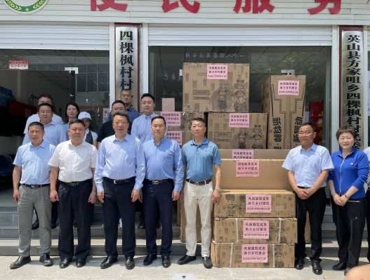 省侨联“巩固脱贫成果，送健康下乡”活动成功举办