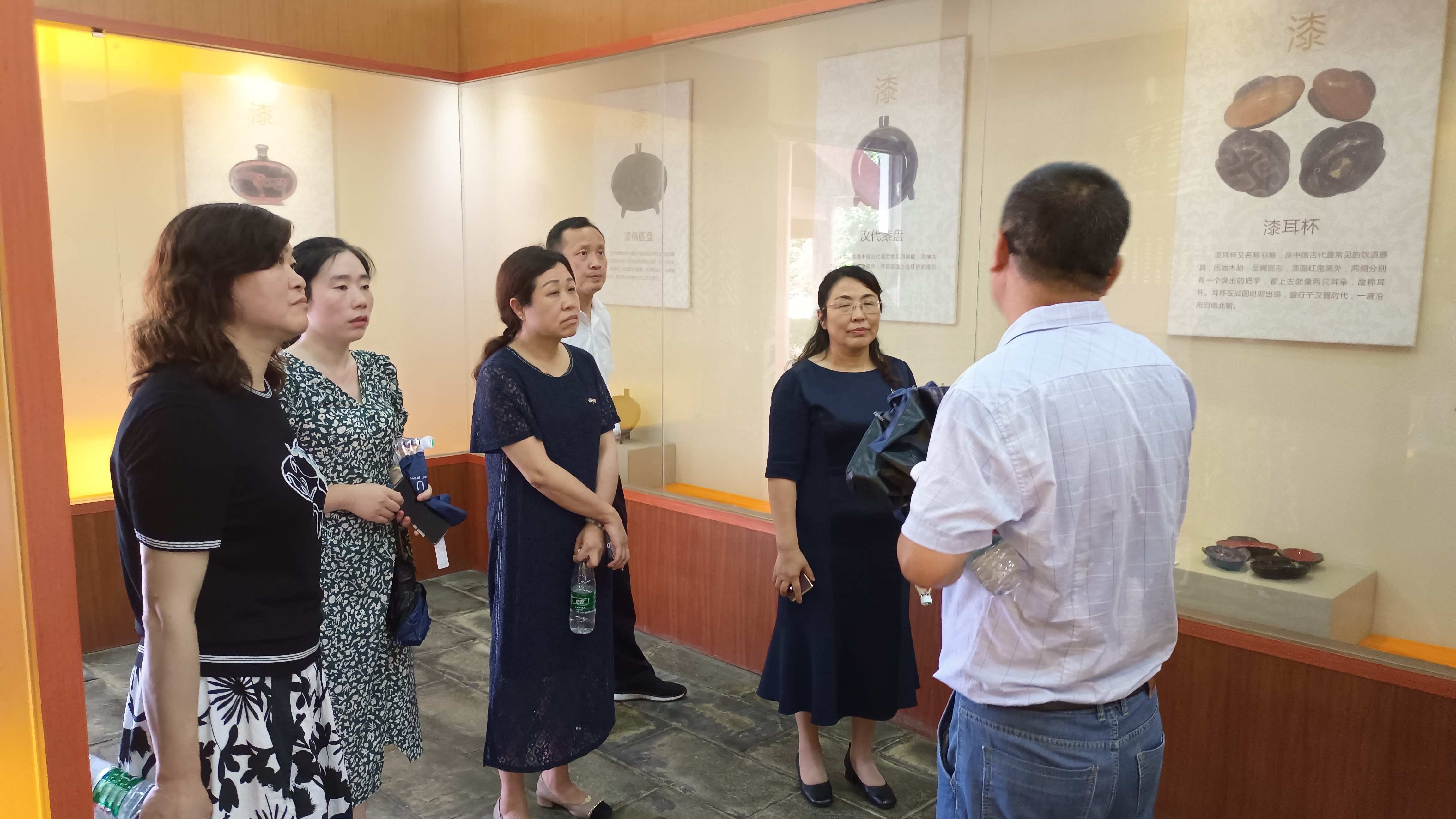 孝感市侨联主席陈娟赴云梦调研侨联基地建设工作