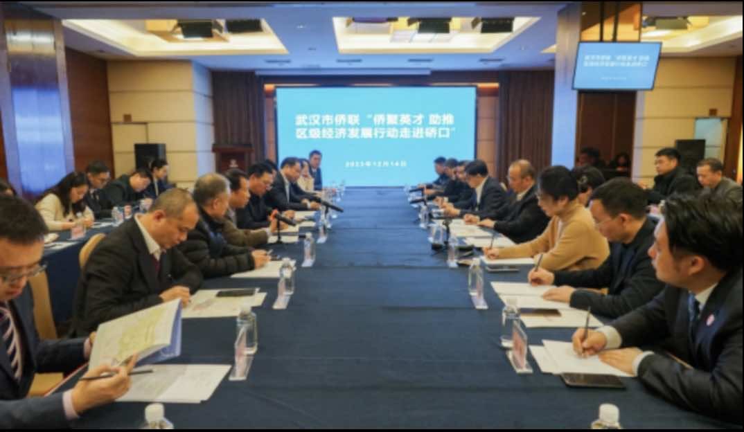 “侨聚英才——助推区级经济发展行动走进硚口”活动成功举办