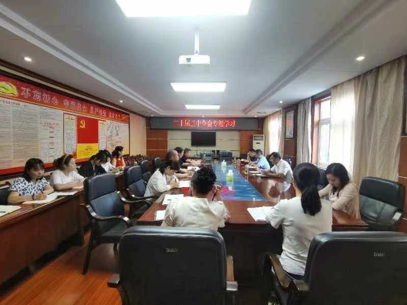 襄阳保康县侨联学习宣传贯彻 党的二十届三中全会精神