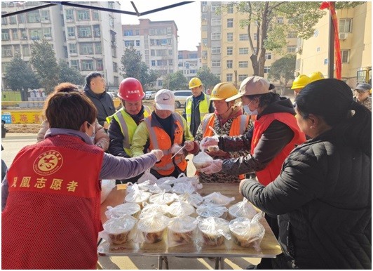 鄂州市鄂城区江城社区侨胞之家开展冬至暖侨心 幸福同心圆主题活动