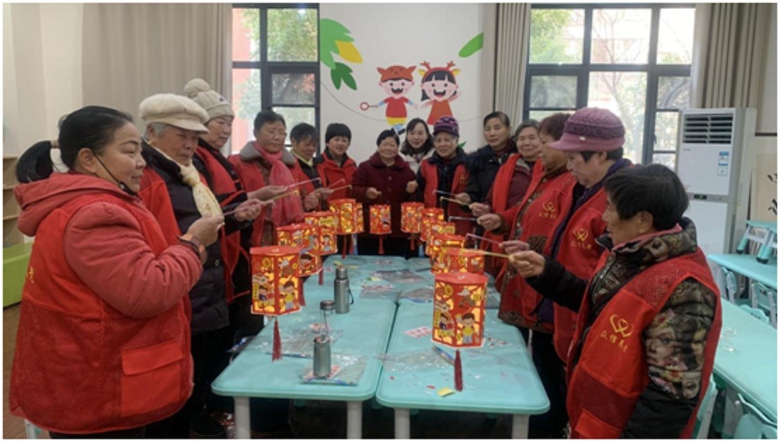 孝昌县侨联举办“侨手制花灯•欢乐闹元宵”活动
