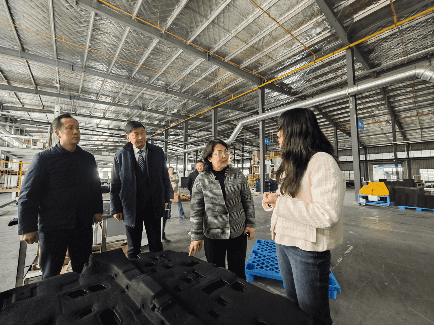 访侨企  听侨声  促发展 ——孝感市侨联赴云梦调研侨资企业