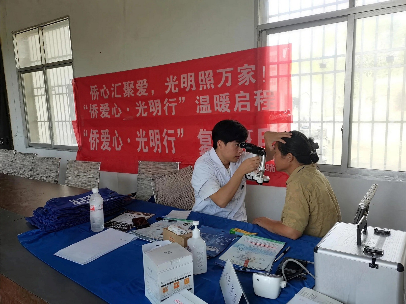 潜江市“侨爱心•光明行”公益项目成效初显 已筛查1800余人 完成手术46例