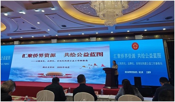 湖北省侨联在全国侨联系统公益工作经验交流活动作典型发言